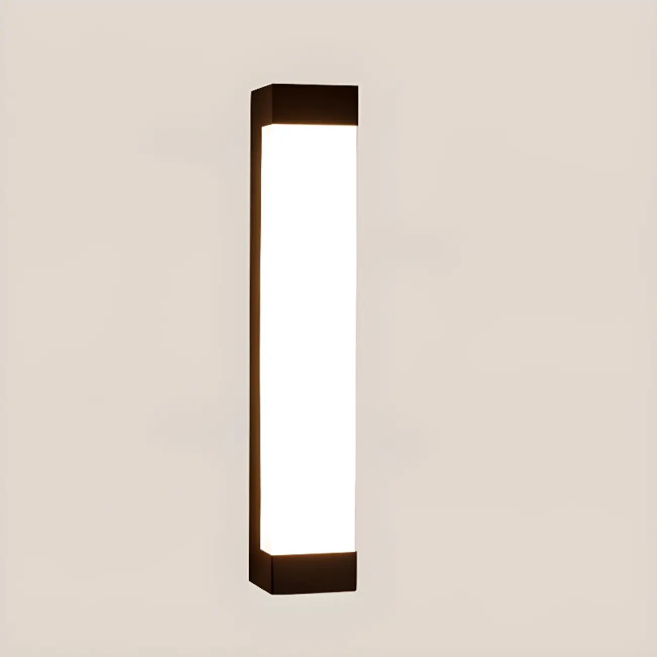 Third Gear Dimming Polymer Shade Outdoor Steel Wall Sconce Image - 17 | homeyfad