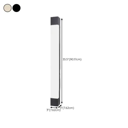 Third Gear Dimming Polymer Shade Outdoor Steel Wall Sconce Image - 20