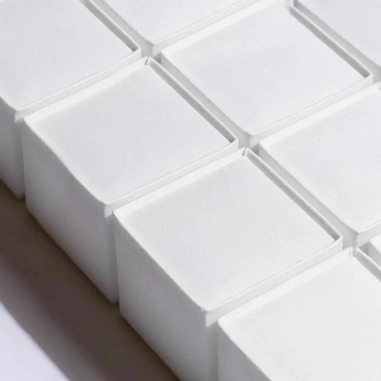 Ambient Cloth Shade Square Flush Mount Wall Sconce Image - 6