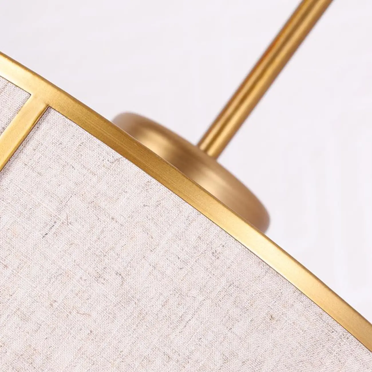 Downrods Elegant Ivory Cylinder Ceiling Light Indoor Hanging Image - 8 | homeyfad