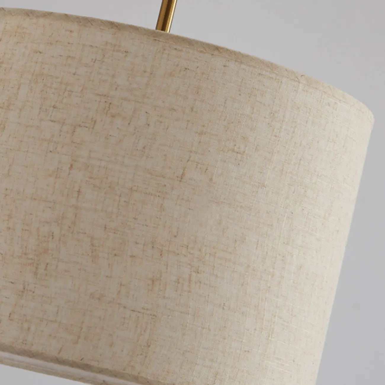 Modern Arc Floor Lamp with Metal Stand & Fabric Shade Image - 10 | homeyfad