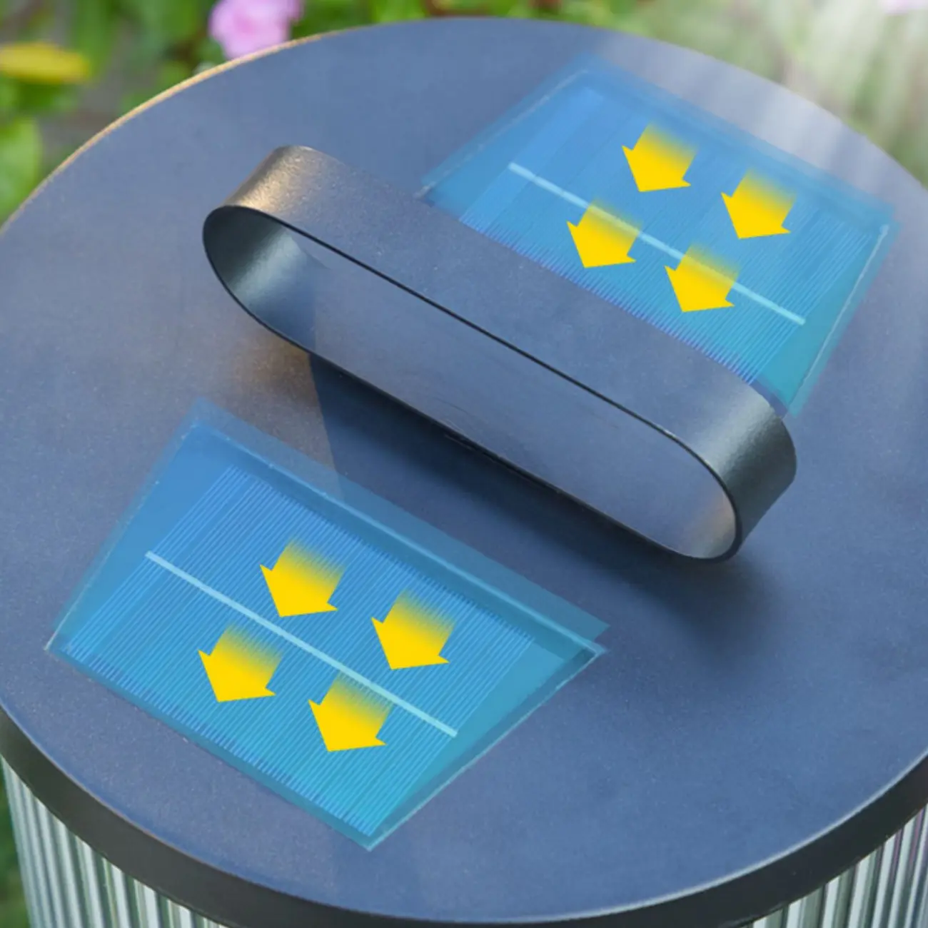 Vertical Grain Clear Glass Cylinder Post Cap Light Image - 13 | homeyfad