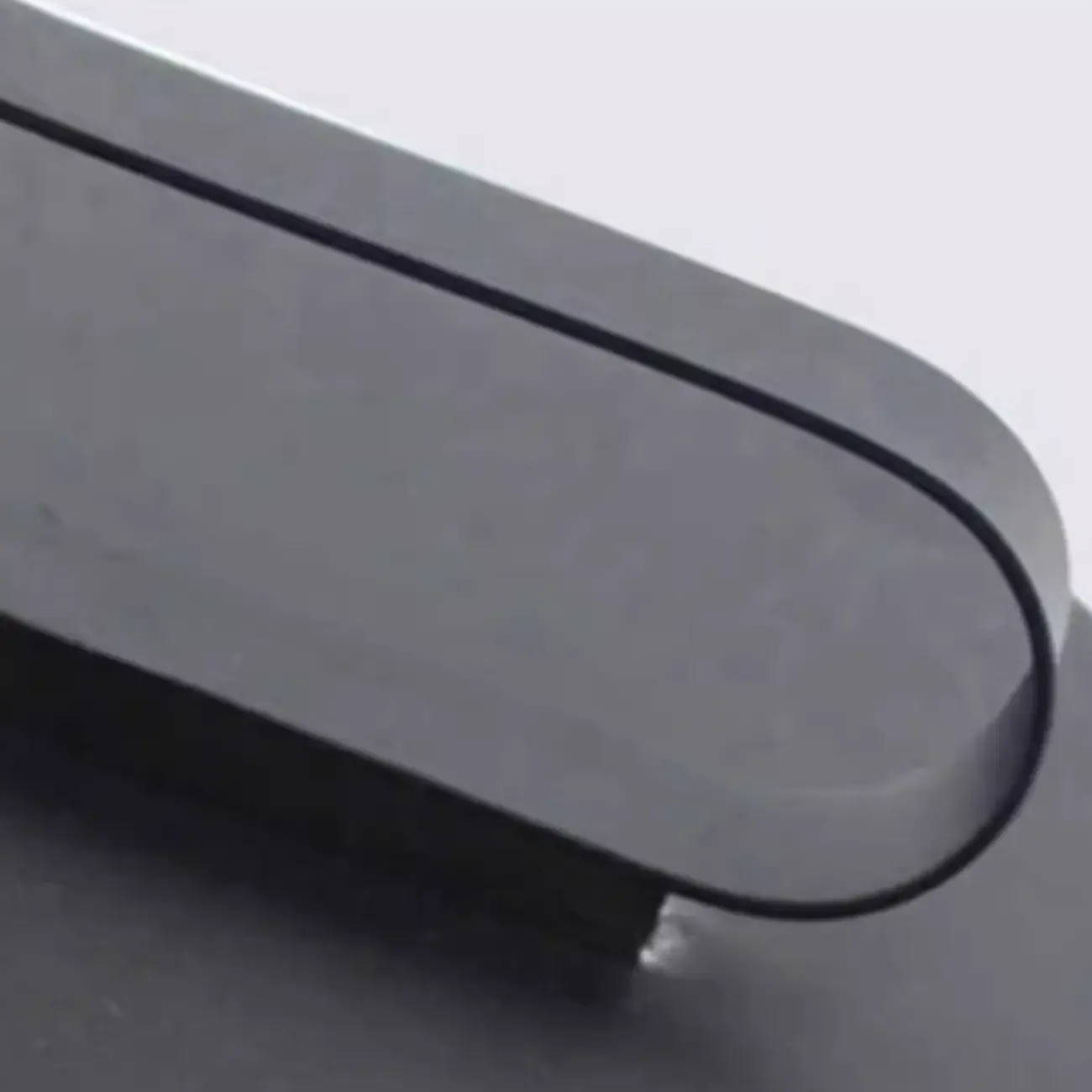 Black Metal Cylindrical Glass Post Cap Light Image - 8