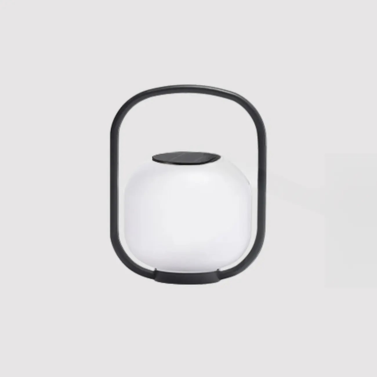 Drum White Metal Warm Light Solar Post Cap Light Image - 6 | homeyfad