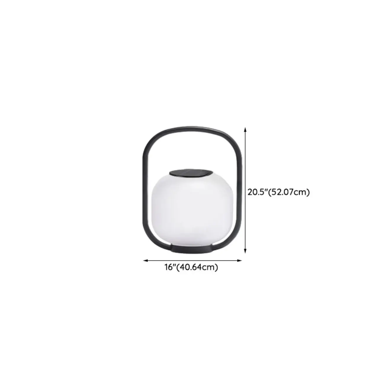 Drum White Metal Warm Light Solar Post Cap Light Image - 10 | homeyfad