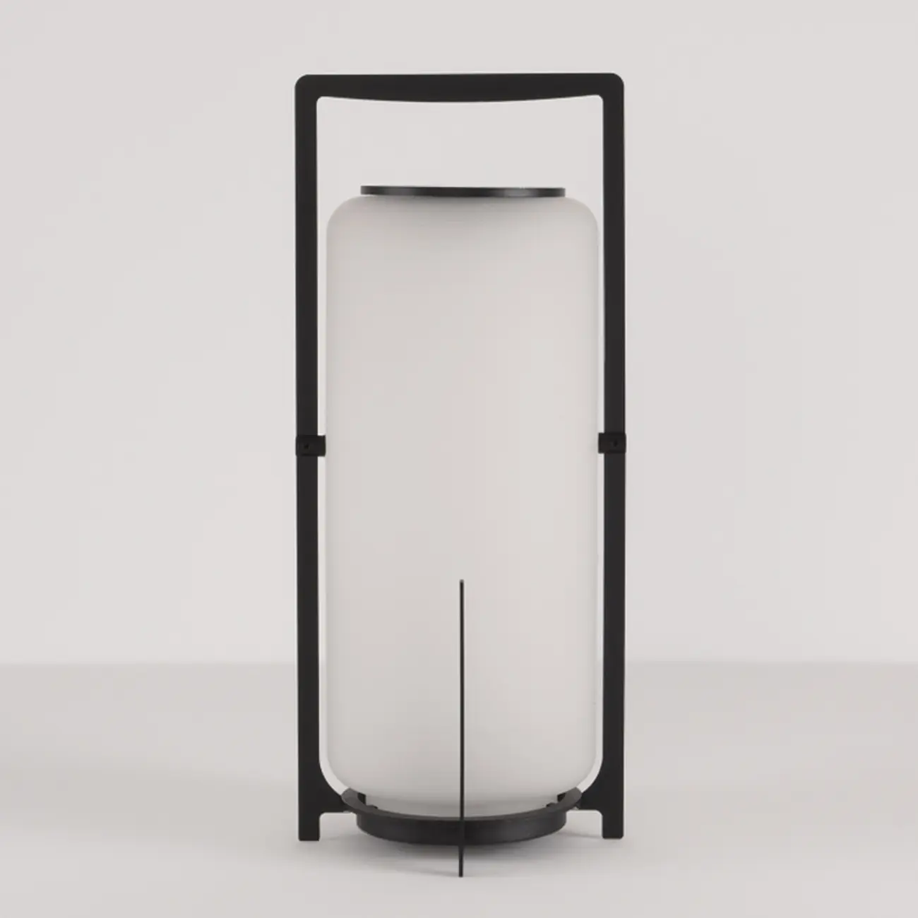 Round Solar Black Metal Lantern Post Cap Light Image - 7 | homeyfad