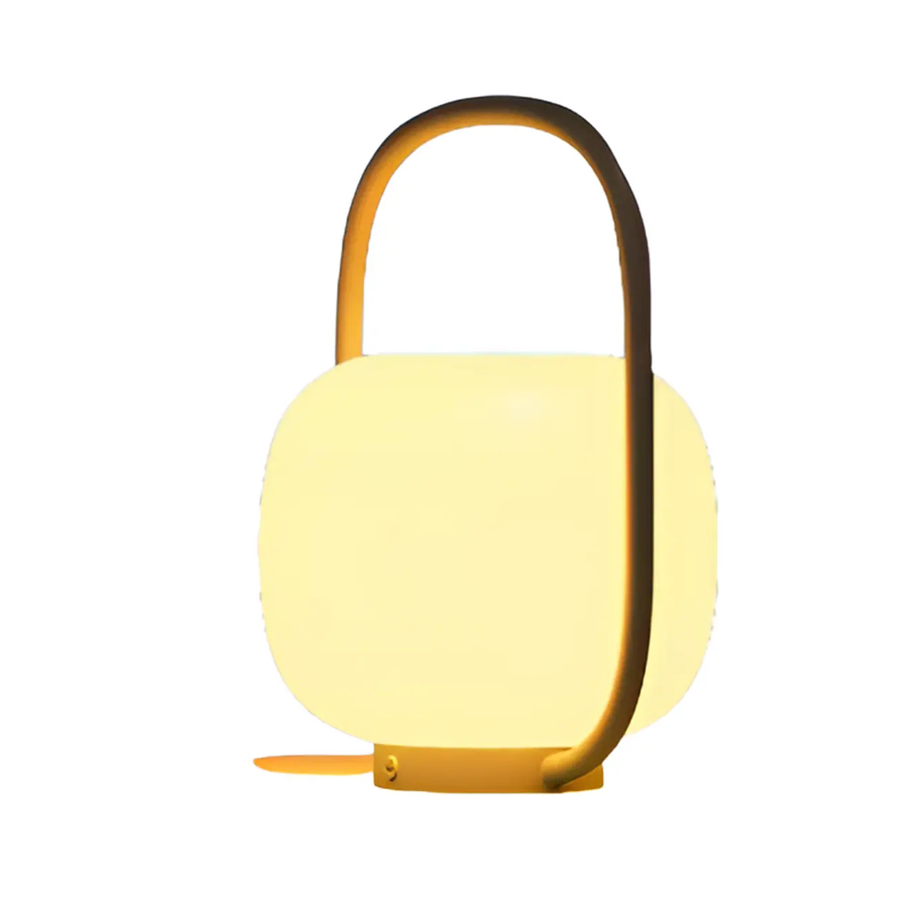 Drum White Metal Warm Light Solar Post Cap Light Image - 7 | homeyfad