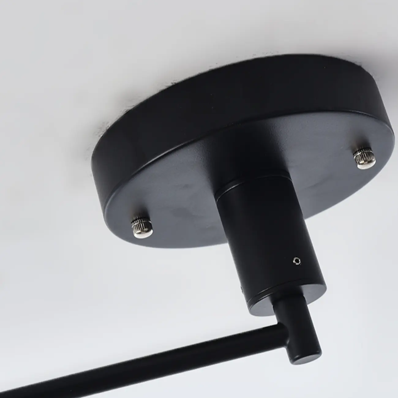 Modern Flexible Round Pendant Light in Solid Wood and Metal Image - 12 | homeyfad