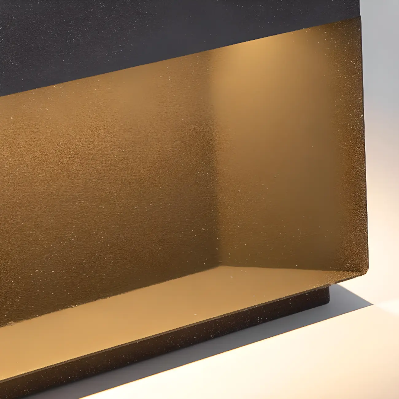 Modern Black Metal Solar LED Post Cap Light for Outdoor Image - 7 | homeyfad