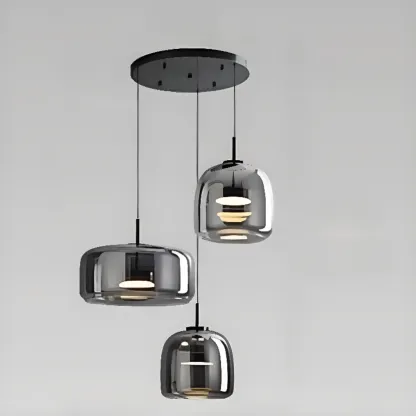 Modern Glass Kitchen Pendant Lighting Fixtures Image - 8