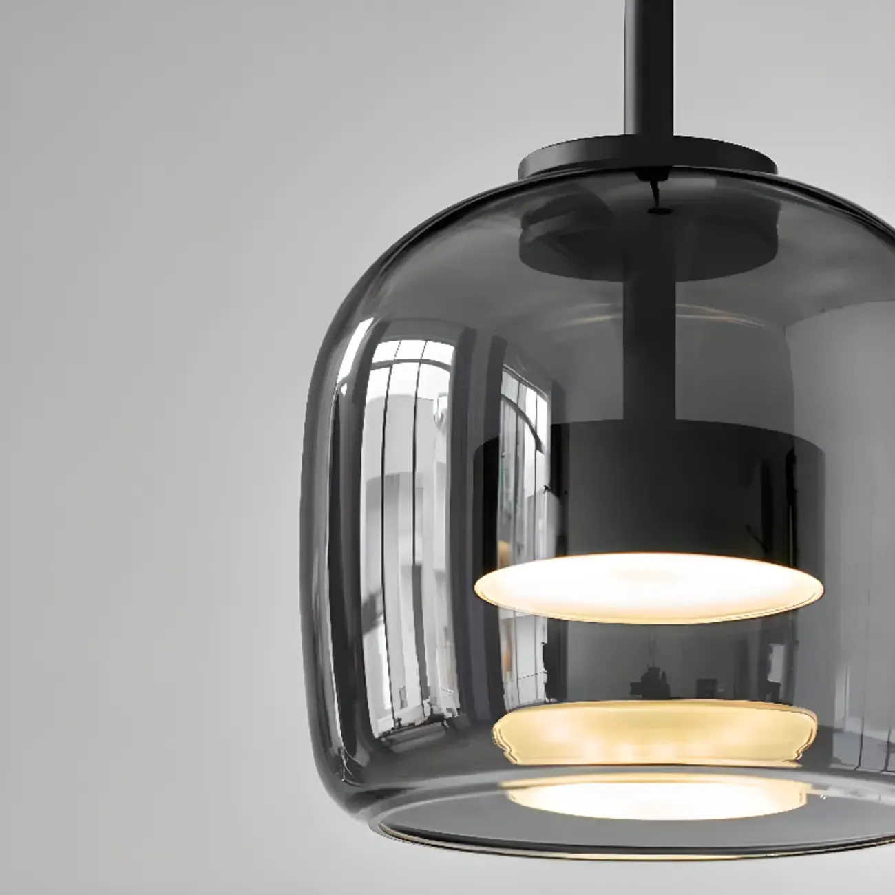 Modern Glass Kitchen Pendant Lighting Fixtures Image - 13