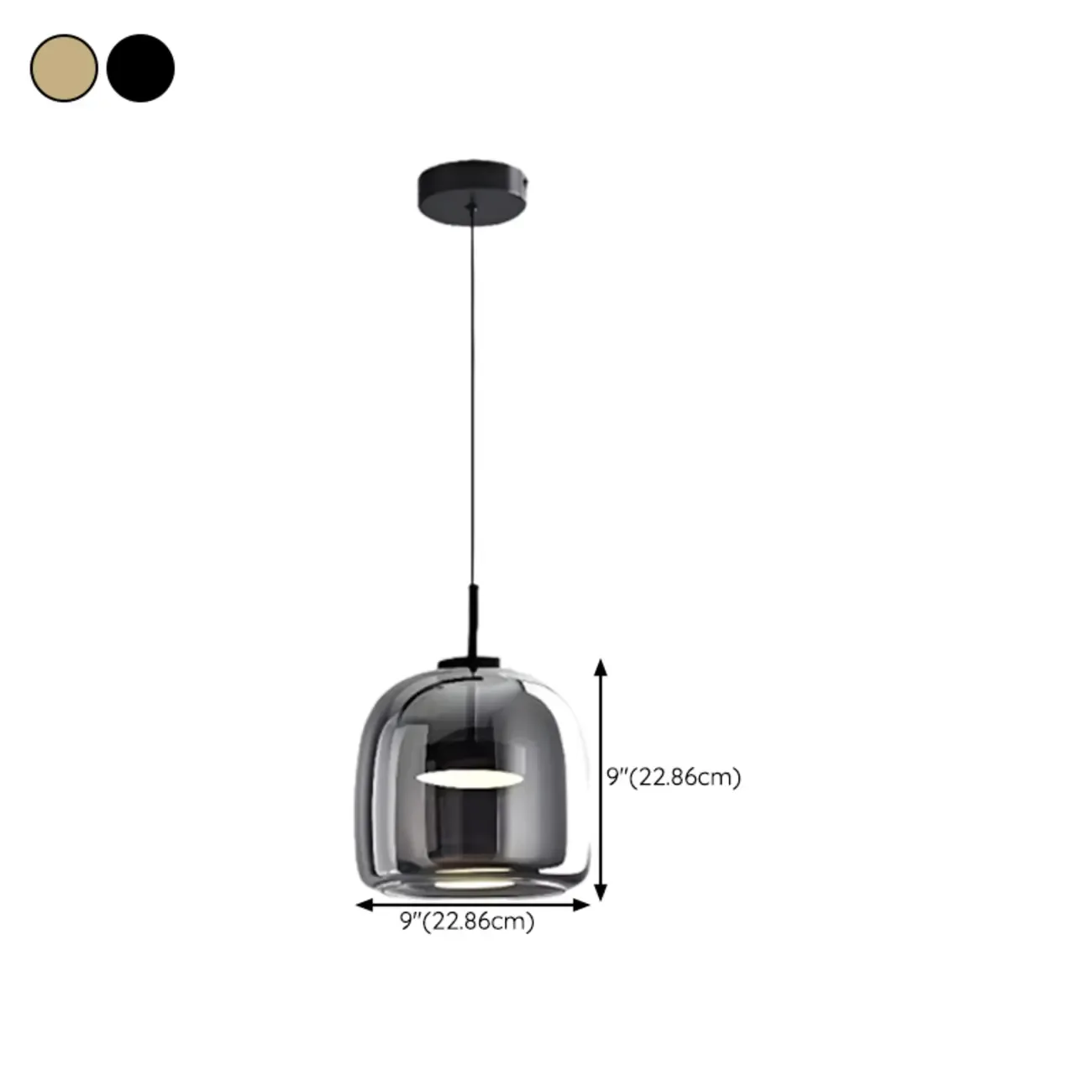 Modern Glass Kitchen Pendant Lighting Fixtures Image - 17