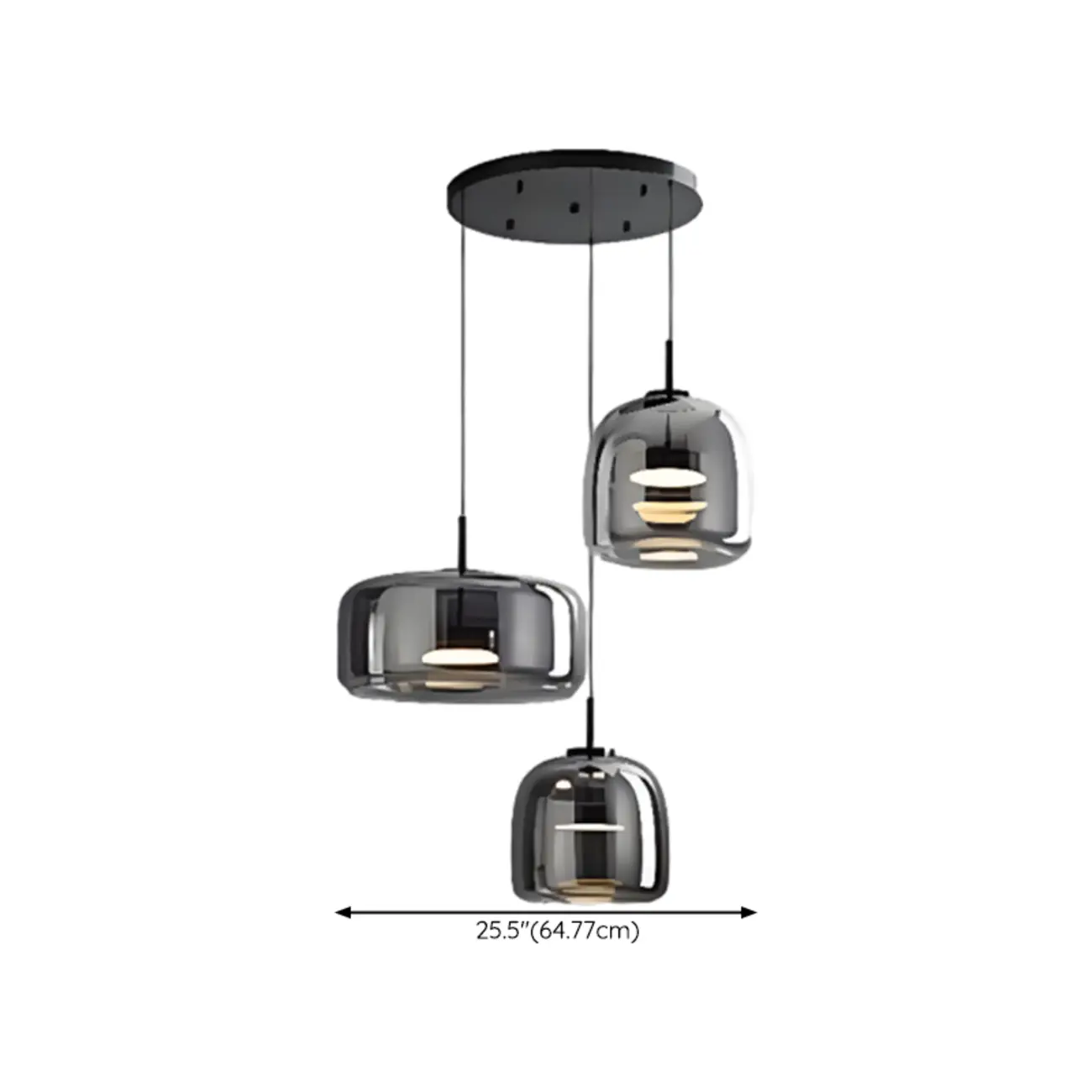 Modern Glass Kitchen Pendant Lighting Fixtures Image - 20 | homeyfad