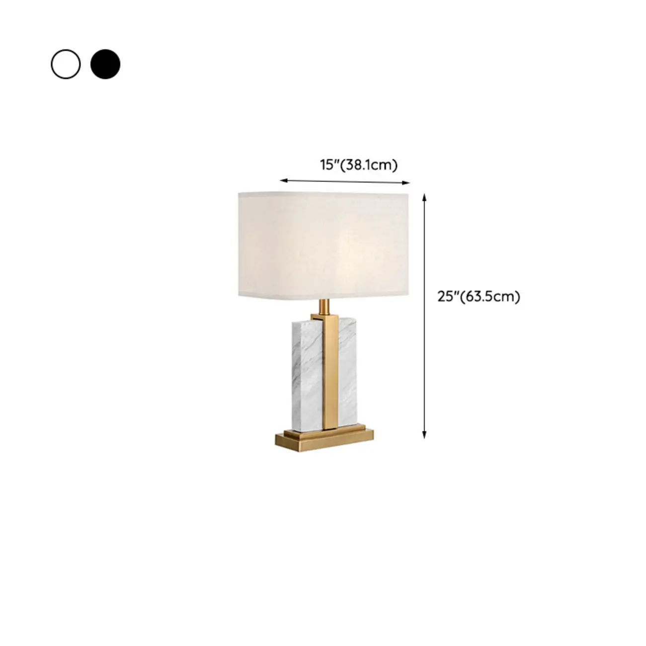 Plug-In Modern Beige and Gold Table Lamp for Bedroom #size | homeyfad
