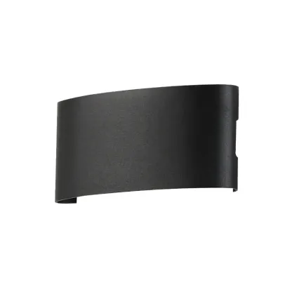 Subdued Light Up & Down Metal Wall Sconce Image - 5