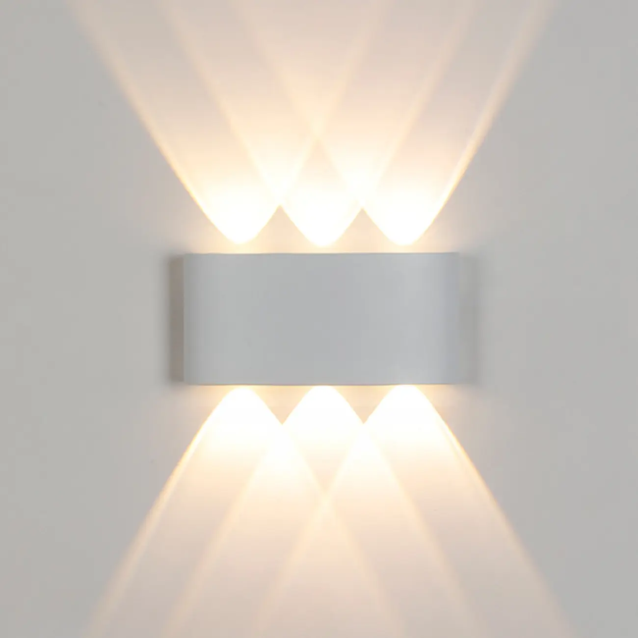 Subdued Light Up & Down Metal Wall Sconce Image - 8 | homeyfad