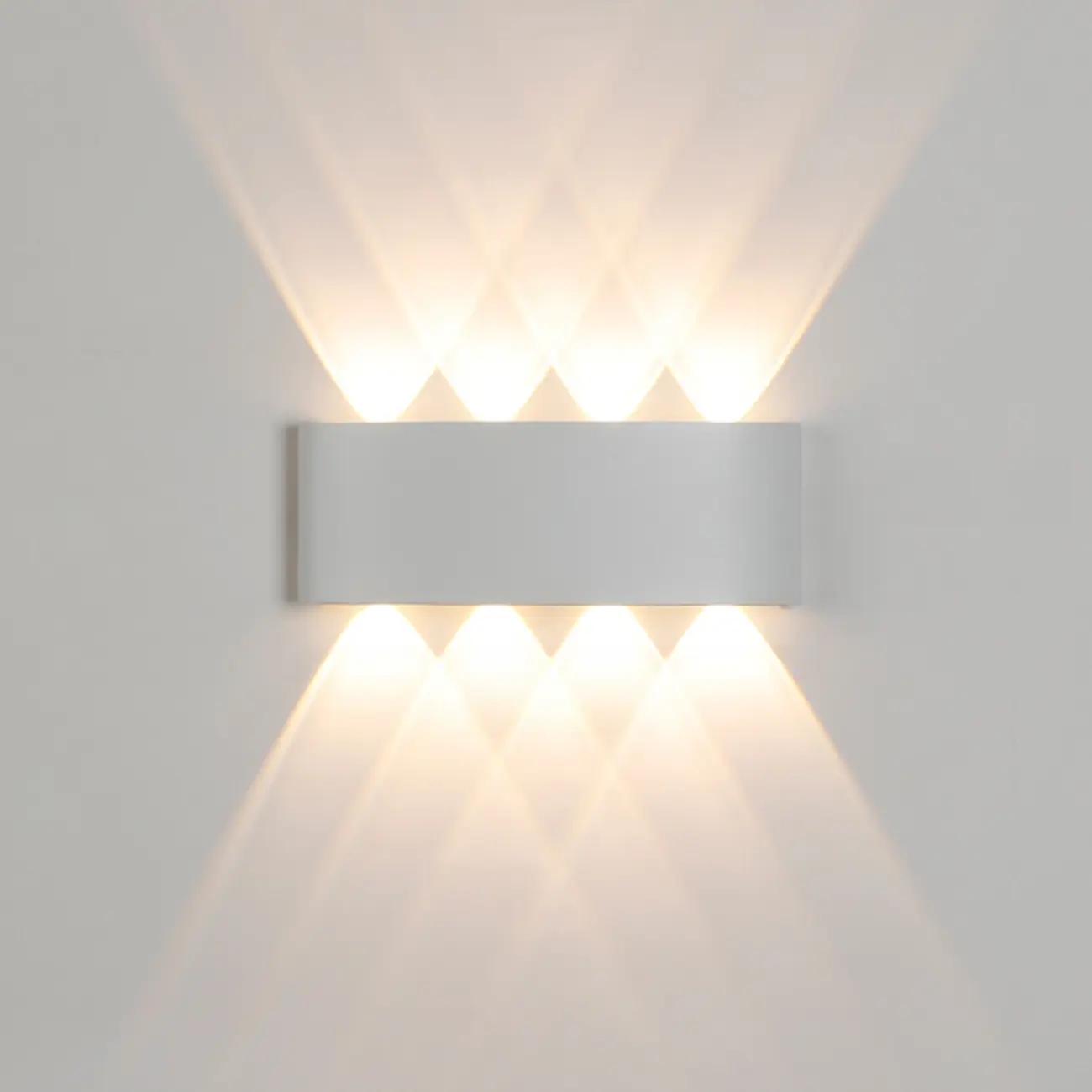 Subdued Light Up & Down Metal Wall Sconce Image - 9 | homeyfad