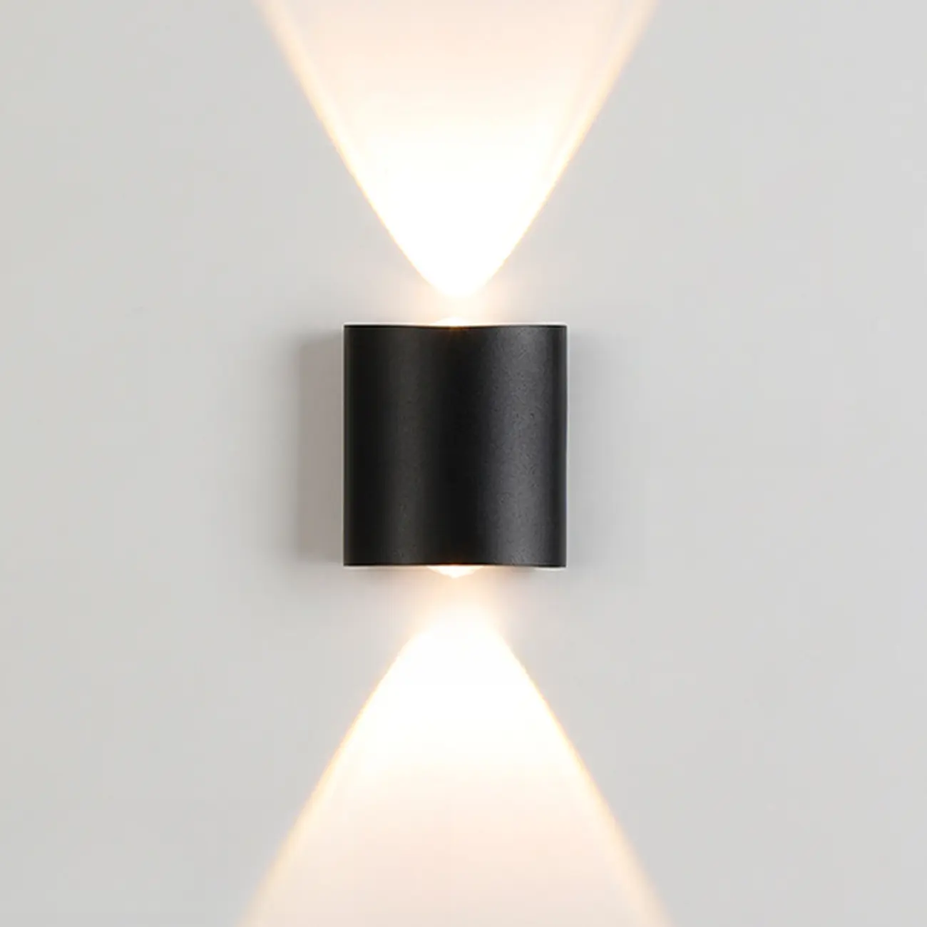 Subdued Light Up & Down Metal Wall Sconce Image - 12 | homeyfad