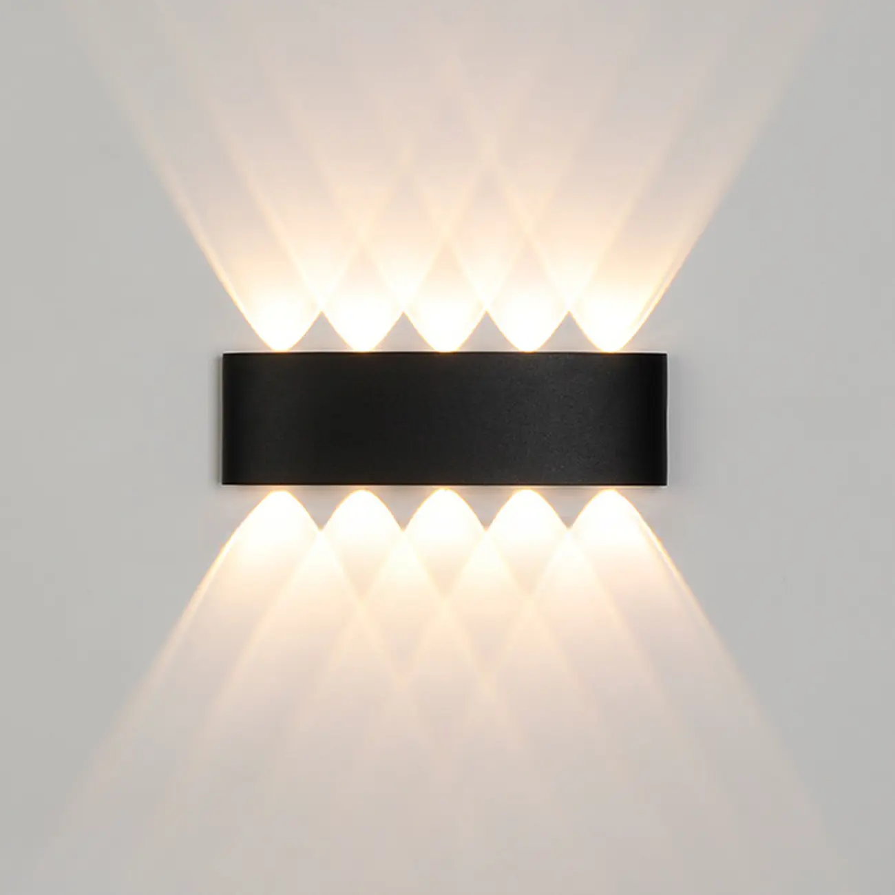 Subdued Light Up & Down Metal Wall Sconce Image - 16 | homeyfad