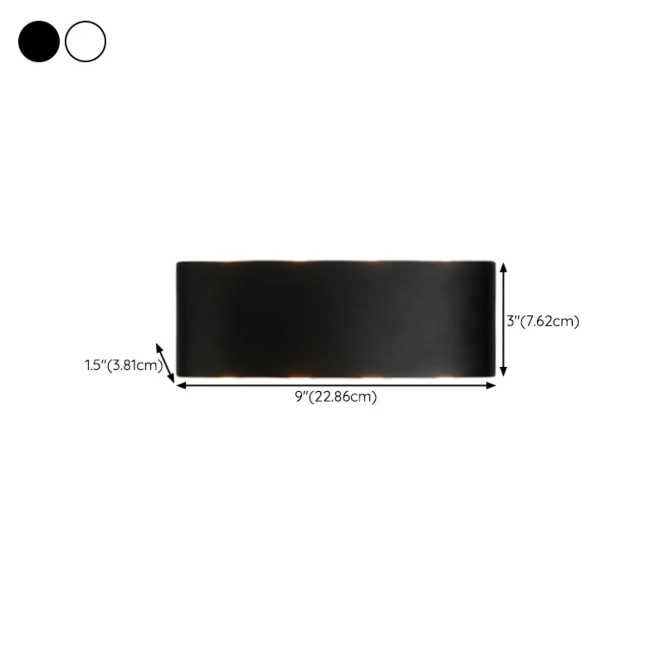 Subdued Light Up & Down Metal Wall Sconce Image - 25