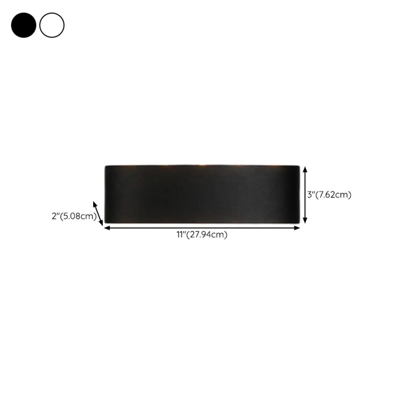 Subdued Light Up & Down Metal Wall Sconce Image - 26