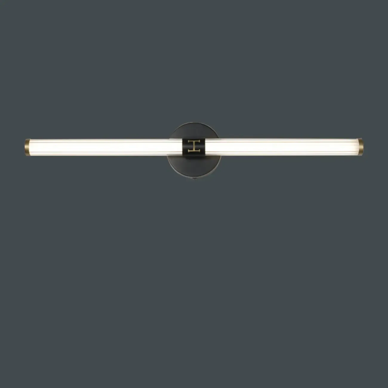 Modern Tube Vanity Light with Shade for Bathroom Image - 7