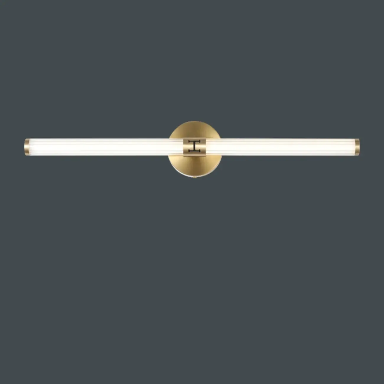 Modern Tube Vanity Light with Shade for Bathroom Image - 9