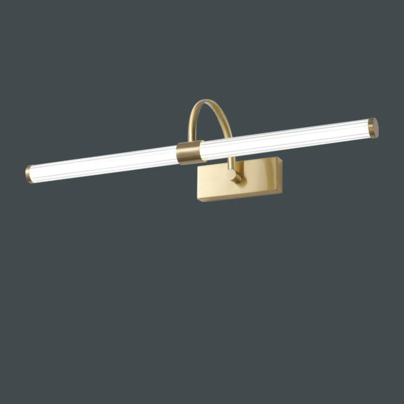 Modern Tube Vanity Light with Shade for Bathroom Image - 11 | homeyfad