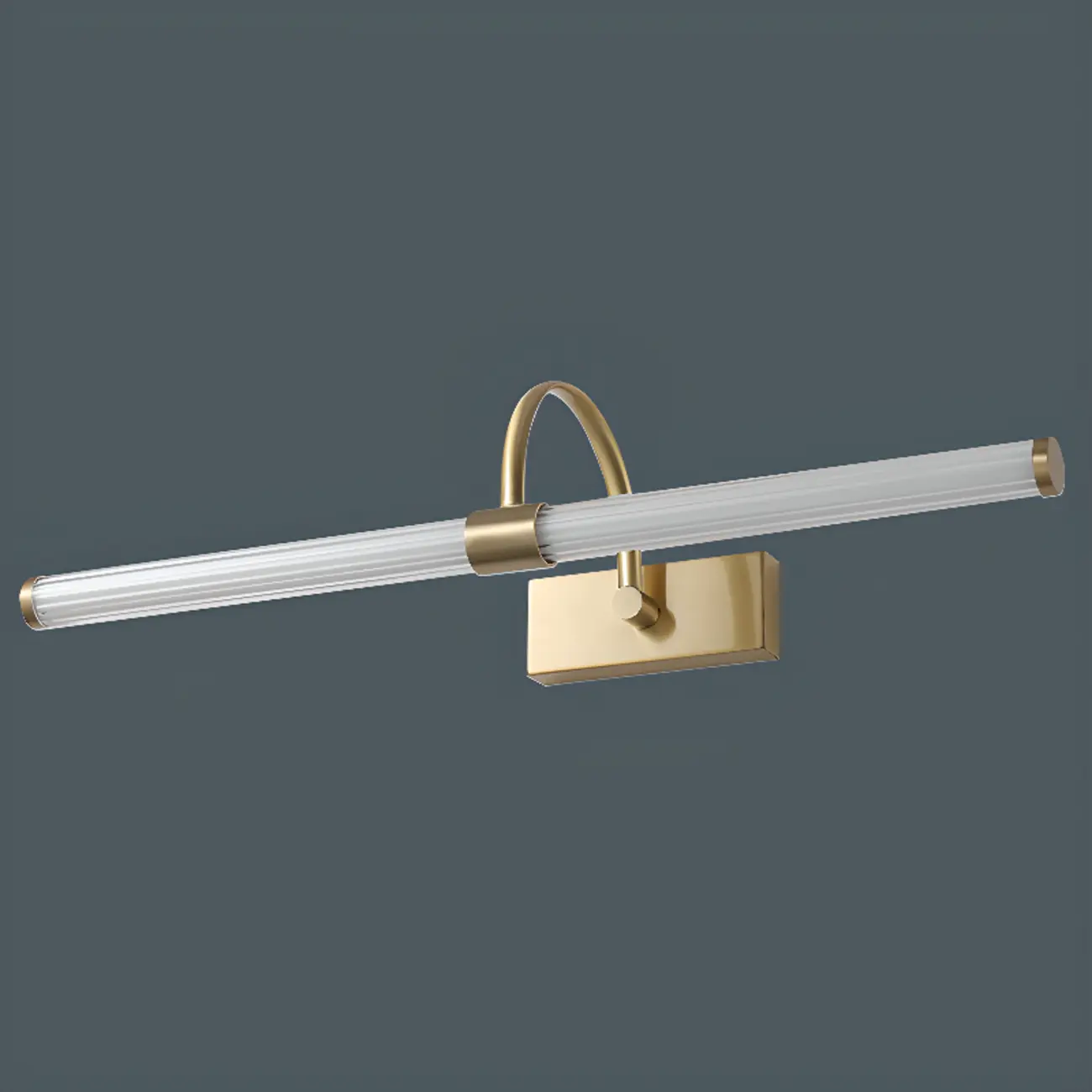 Modern Tube Vanity Light with Shade for Bathroom Image - 12 | homeyfad