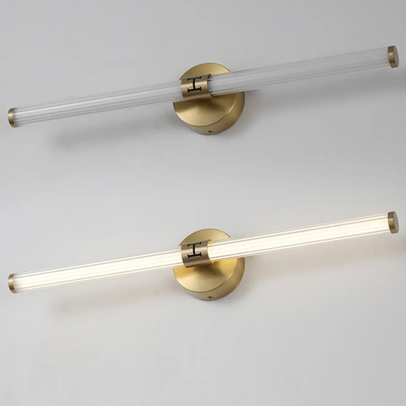 Modern Tube Vanity Light with Shade for Bathroom Image - 17 | homeyfad