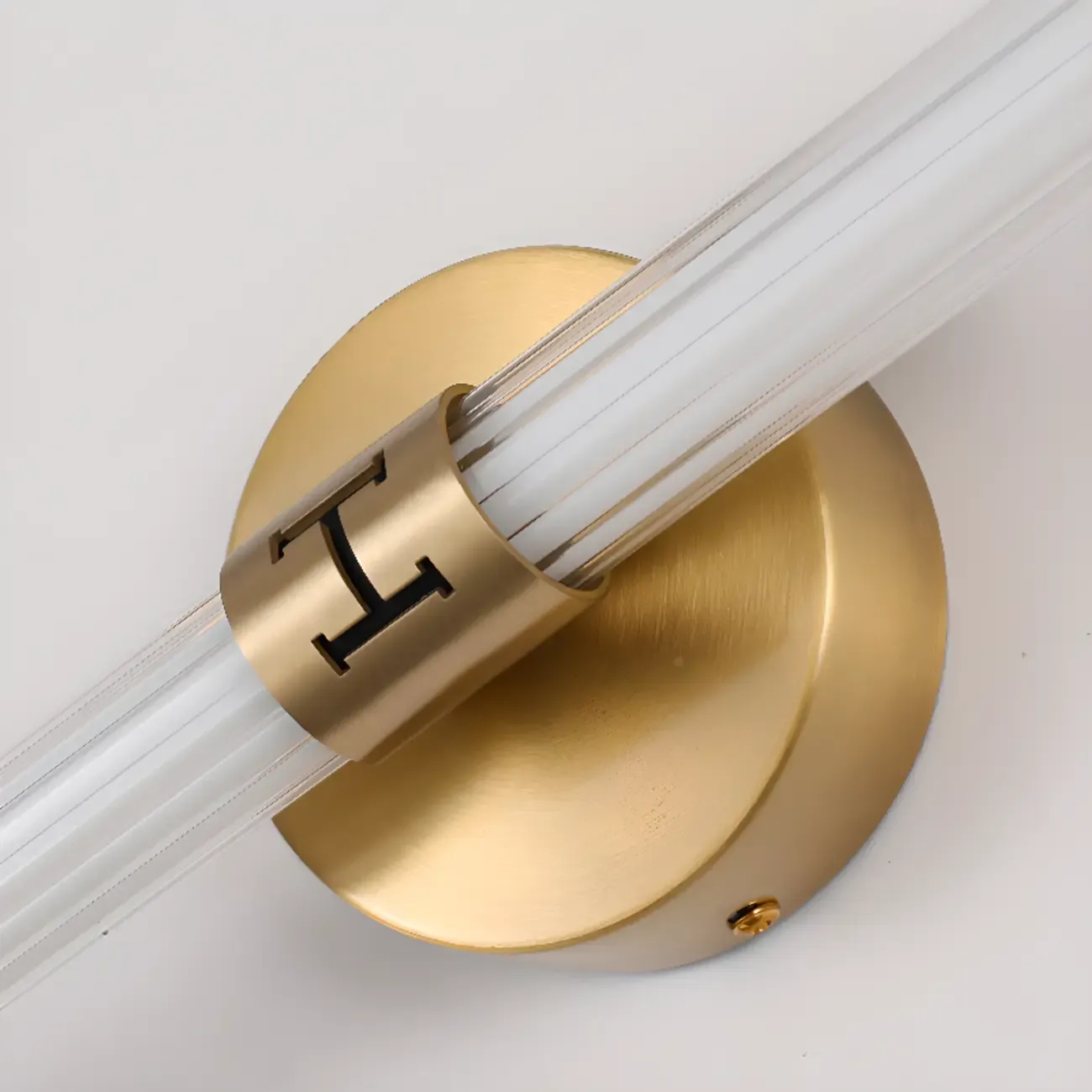 Modern Tube Vanity Light with Shade for Bathroom Image - 18