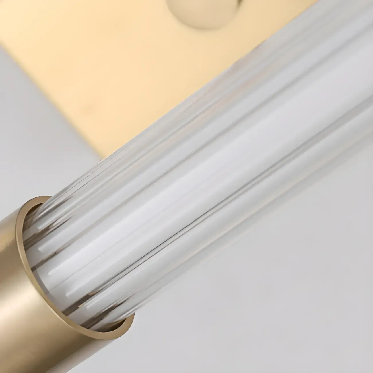 Modern Tube Vanity Light with Shade for Bathroom Image - 20