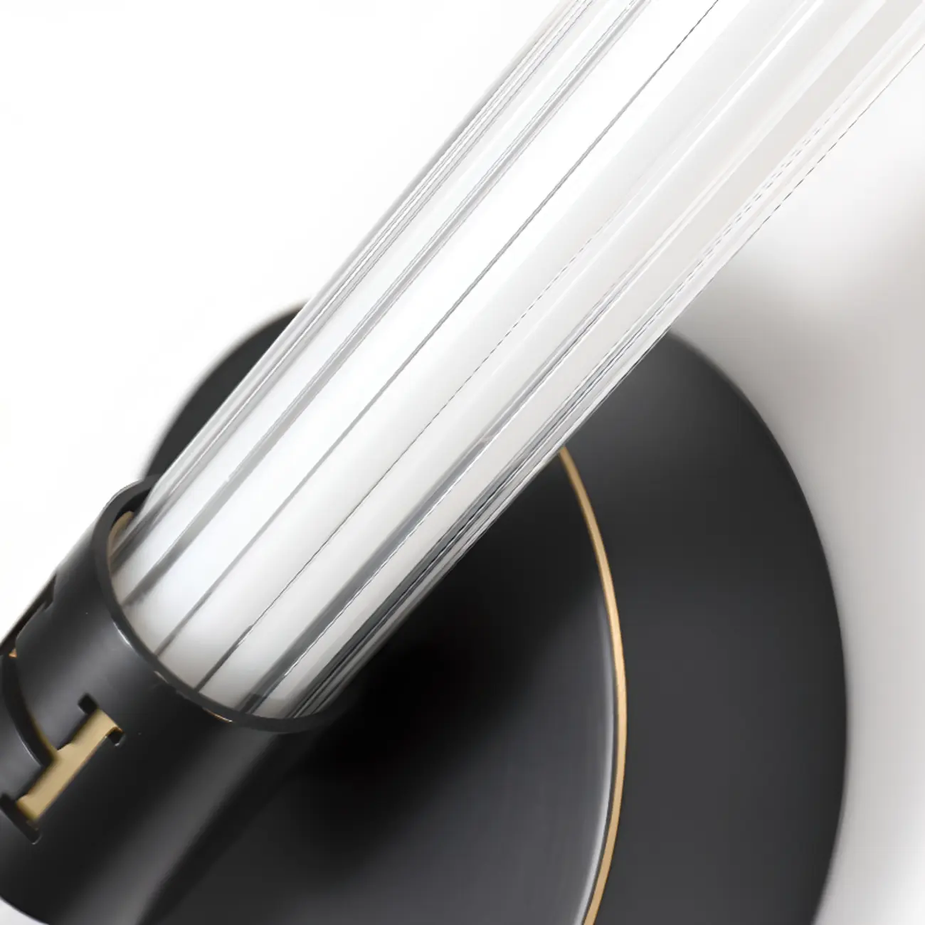 Modern Tube Vanity Light with Shade for Bathroom Image - 23 | homeyfad