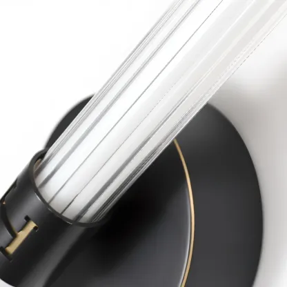 Modern Tube Vanity Light with Shade for Bathroom Image - 23