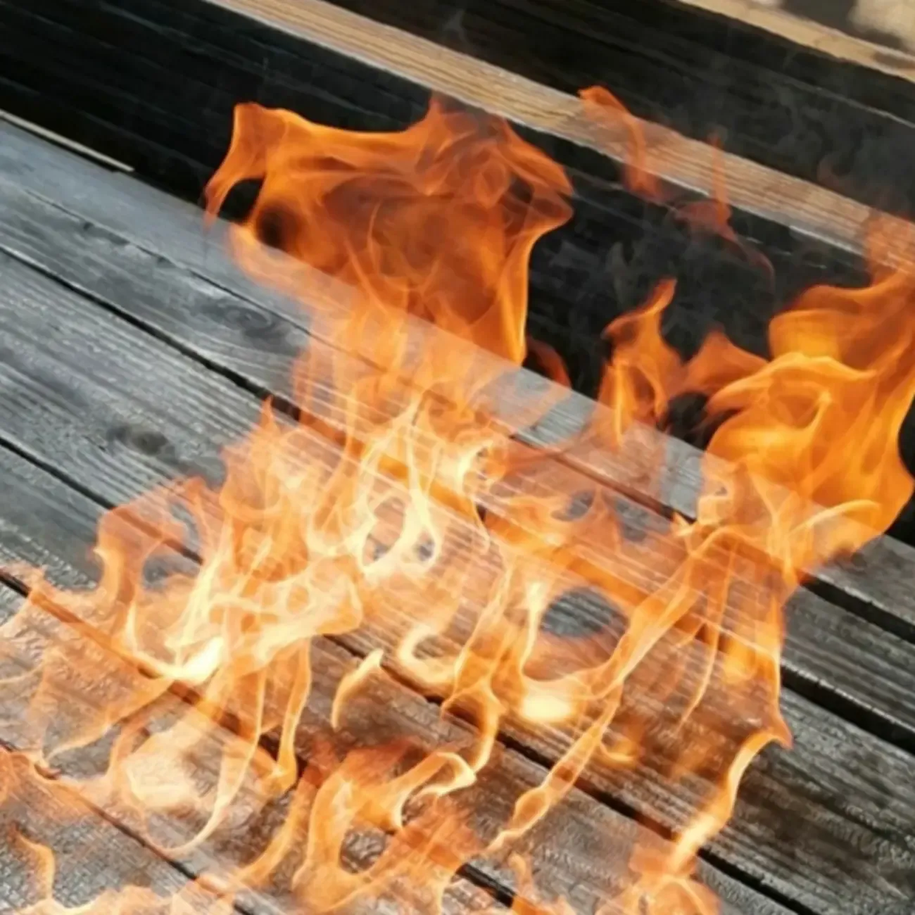 Modern Black Pine Wooden Square Stump End Table Image - 10