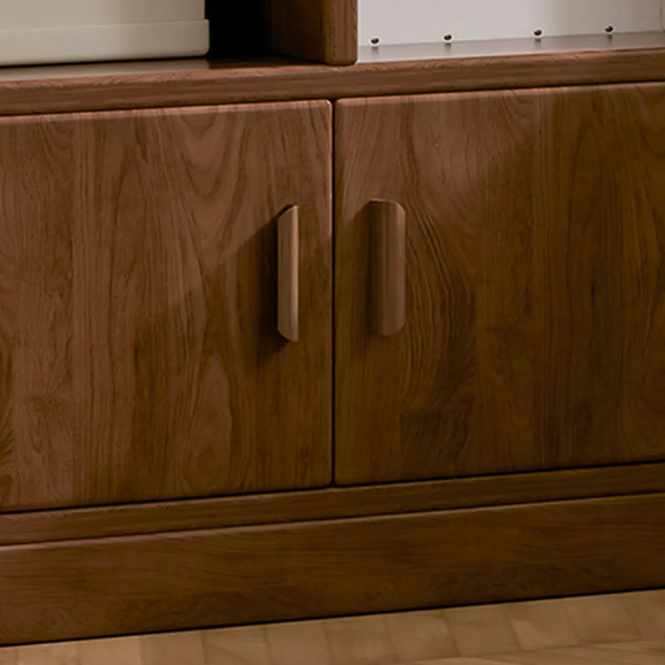 Scandinavian Tall Wooden Multi-shelves Storage Bookcase Image - 10 | homeyfad