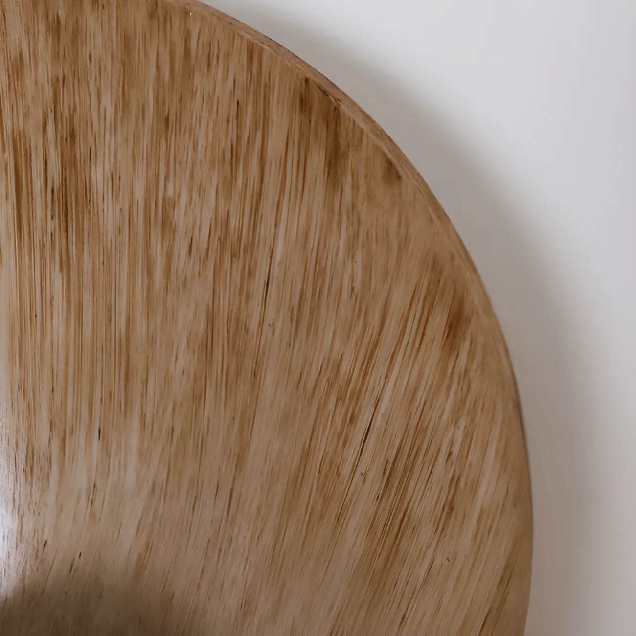 Modern Wood White Concave Wall Sconce Image - 10 | homeyfad