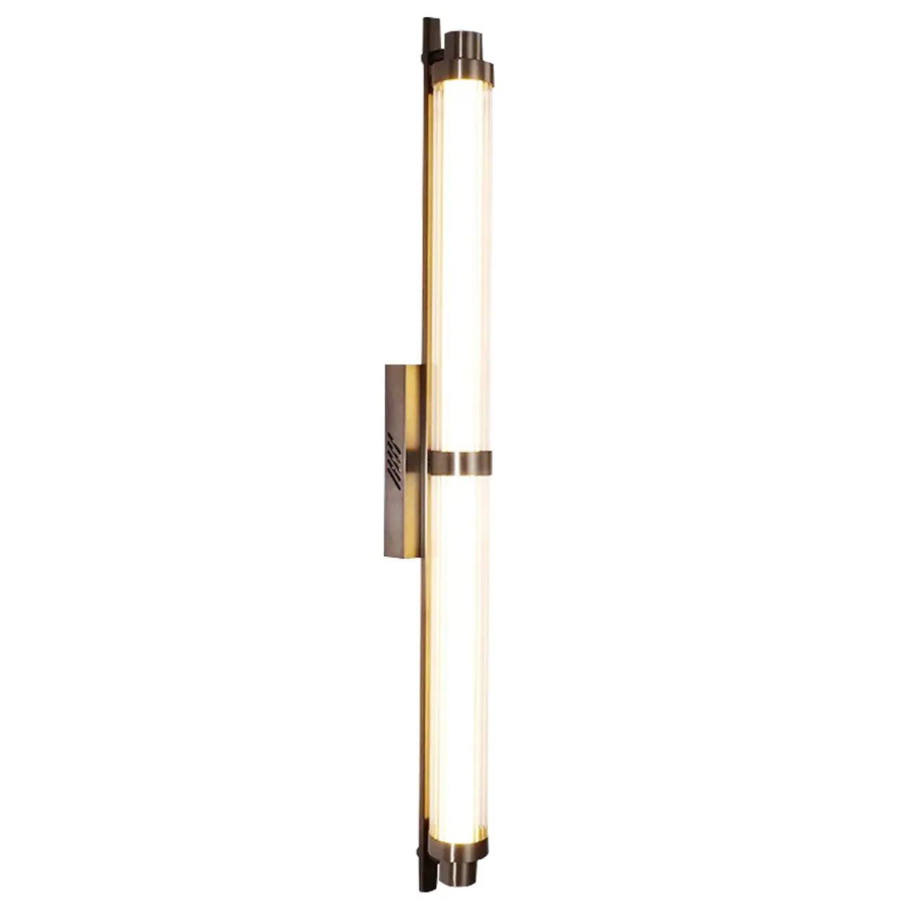 Modern Steel Clear Acrylic Wall Sconce Image - 5 | homeyfad