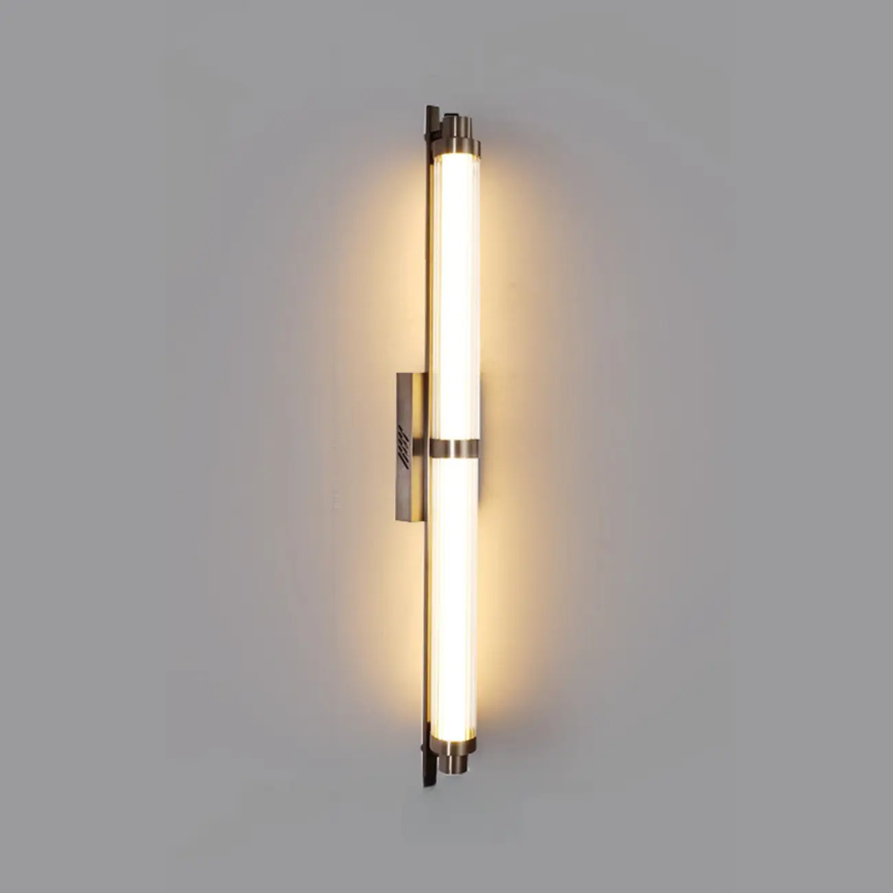 Modern Steel Clear Acrylic Wall Sconce Image - 7 | homeyfad