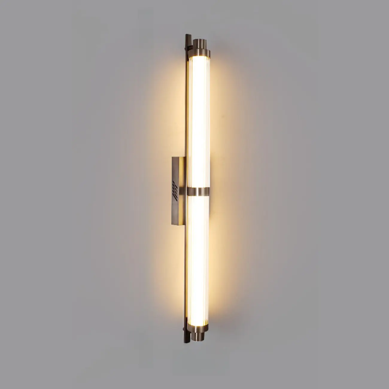 Modern Steel Clear Acrylic Wall Sconce Image - 8 | homeyfad