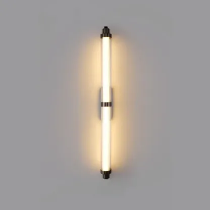 Modern Steel Clear Acrylic Wall Sconce Image - 10