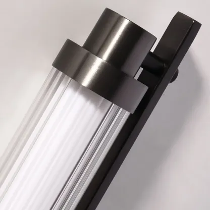 Modern Steel Clear Acrylic Wall Sconce Image - 14
