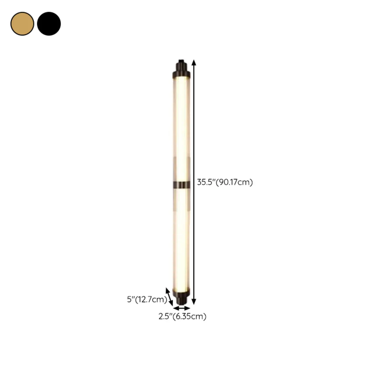 Modern Steel Clear Acrylic Wall Sconce Image - 17 | homeyfad