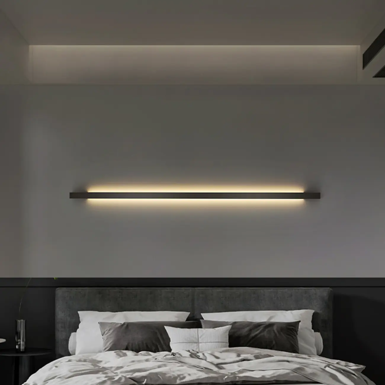 Minimalist Metal Acrylic Tube LED Wall Sconce Image - 1 | homeyfad