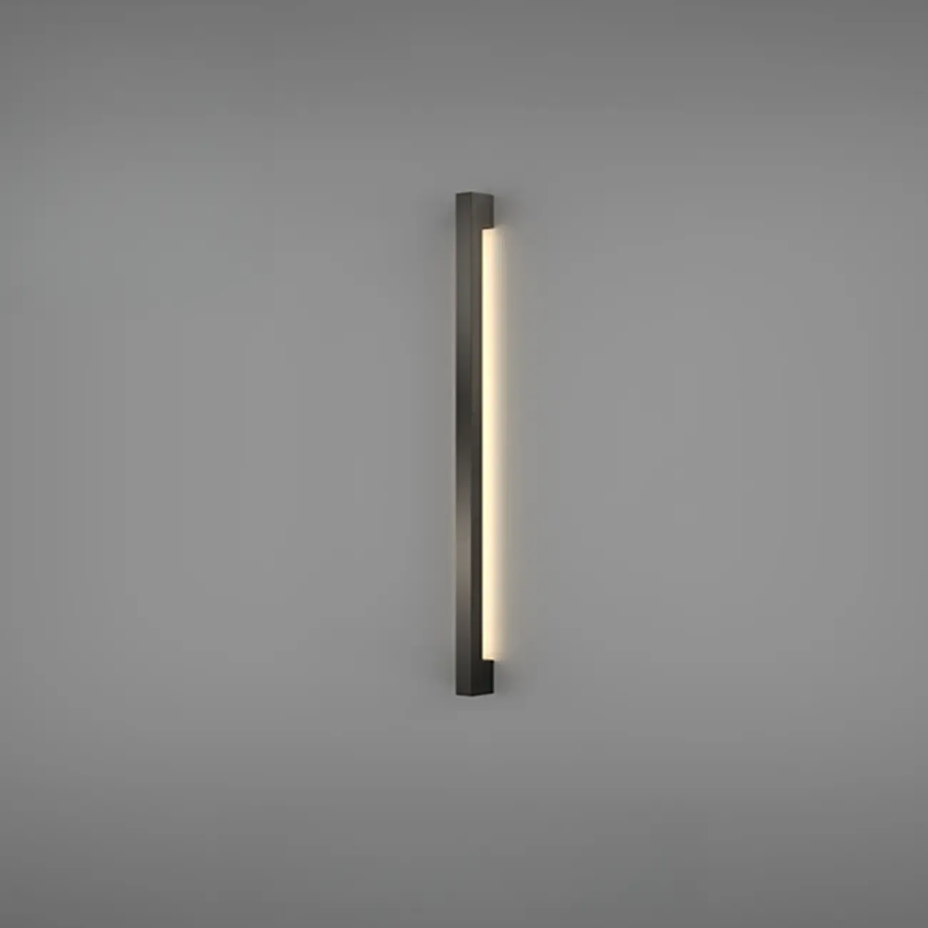 Minimalist Metal Acrylic Tube LED Wall Sconce Image - 5