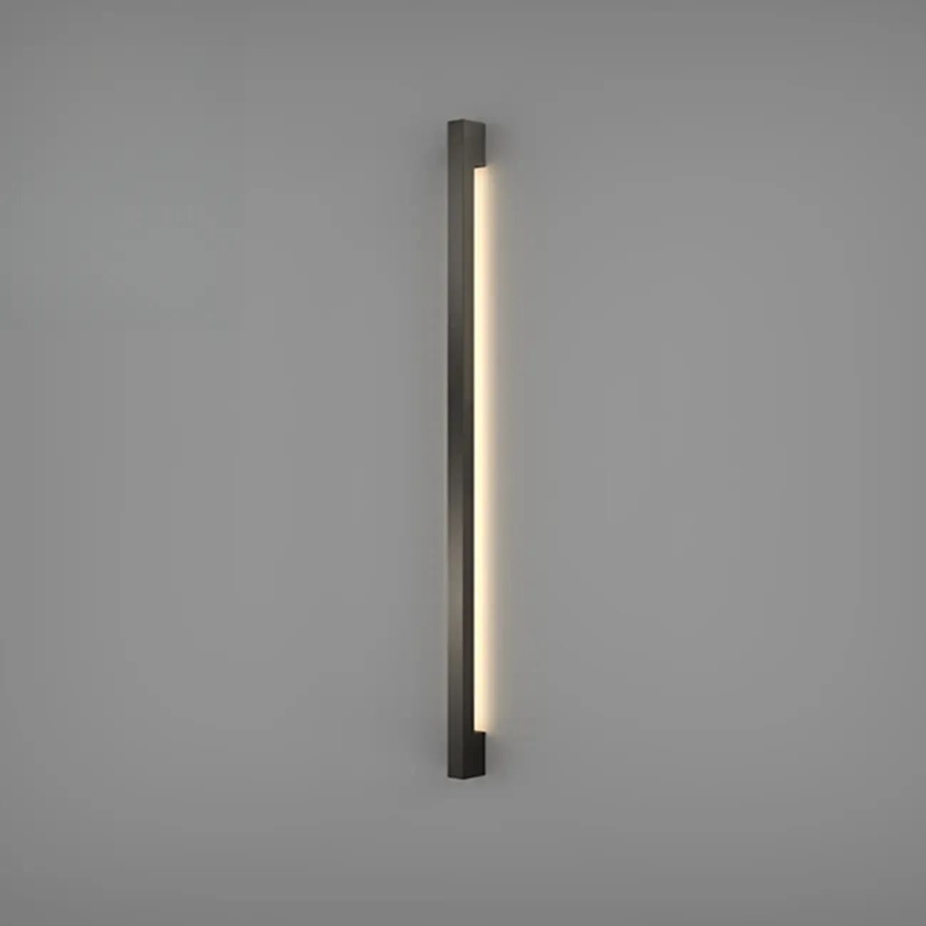 Minimalist Metal Acrylic Tube LED Wall Sconce Image - 7