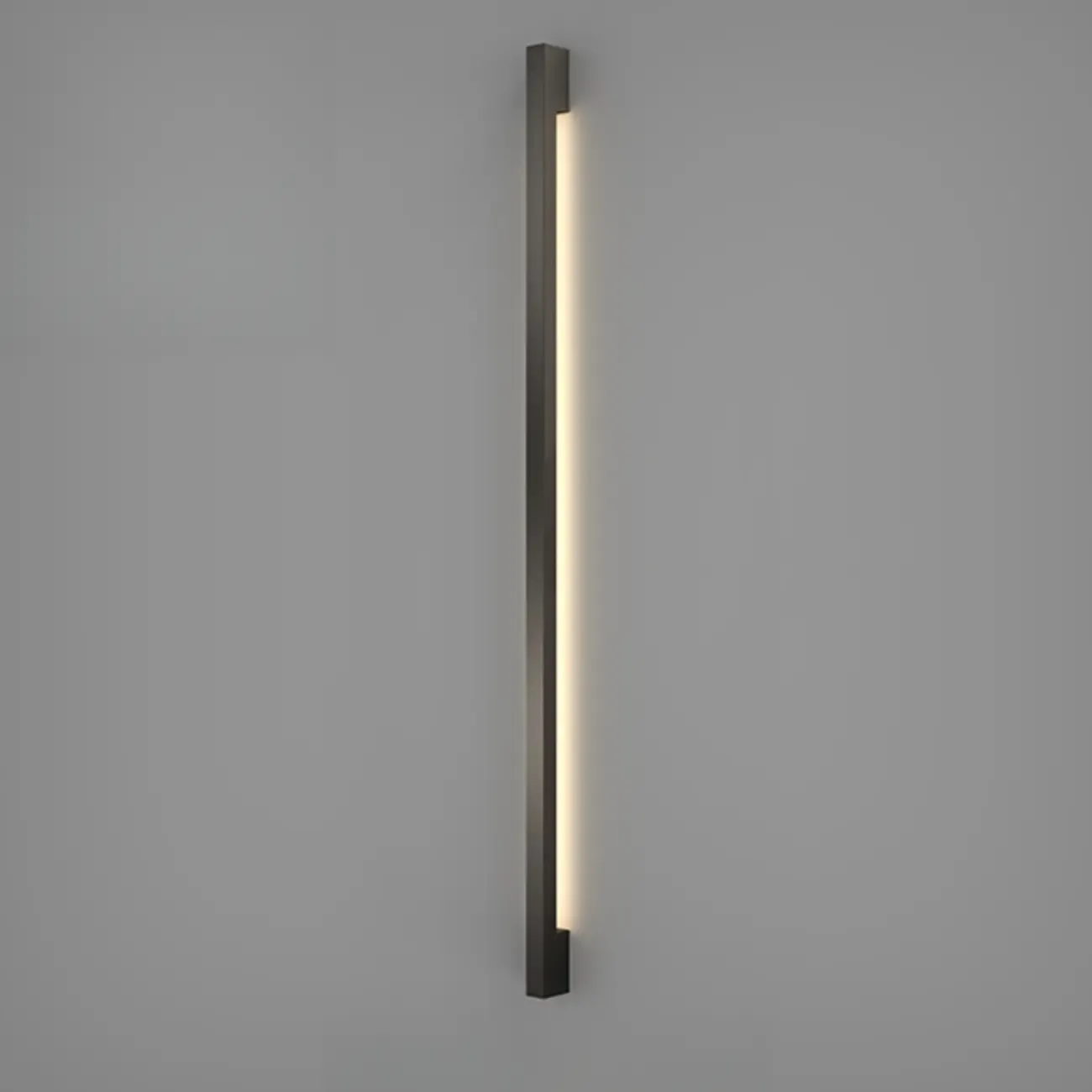 Minimalist Metal Acrylic Tube LED Wall Sconce Image - 9