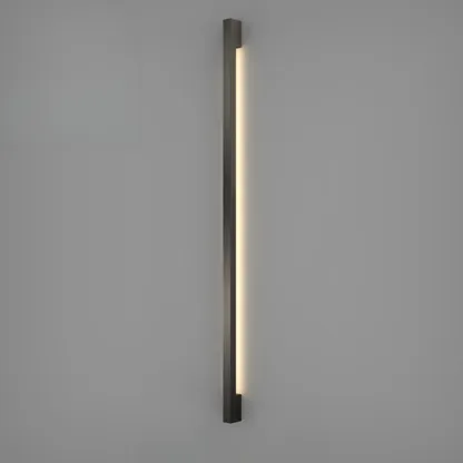 Minimalist Metal Acrylic Tube LED Wall Sconce Image - 9