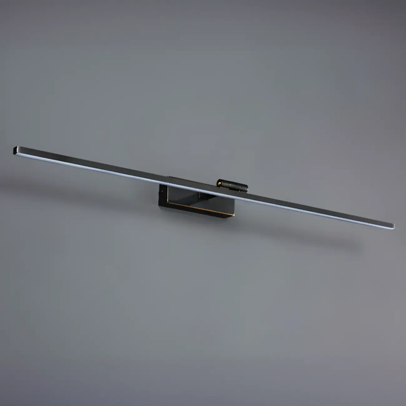 Minimalist Linear Metal Vanity Light 3-Gear Dimming for Bathroom Image - 12