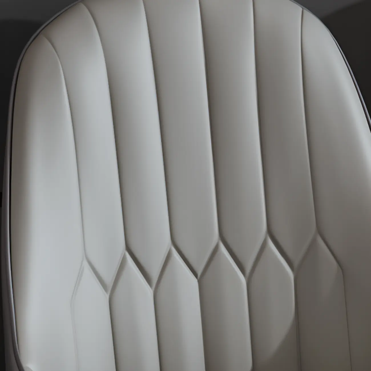 Glam Faux Leather Curved Back Armrest Dining Chair Image - 16 | homeyfad